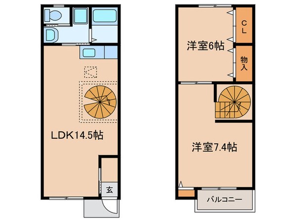 セントヒルの物件間取画像